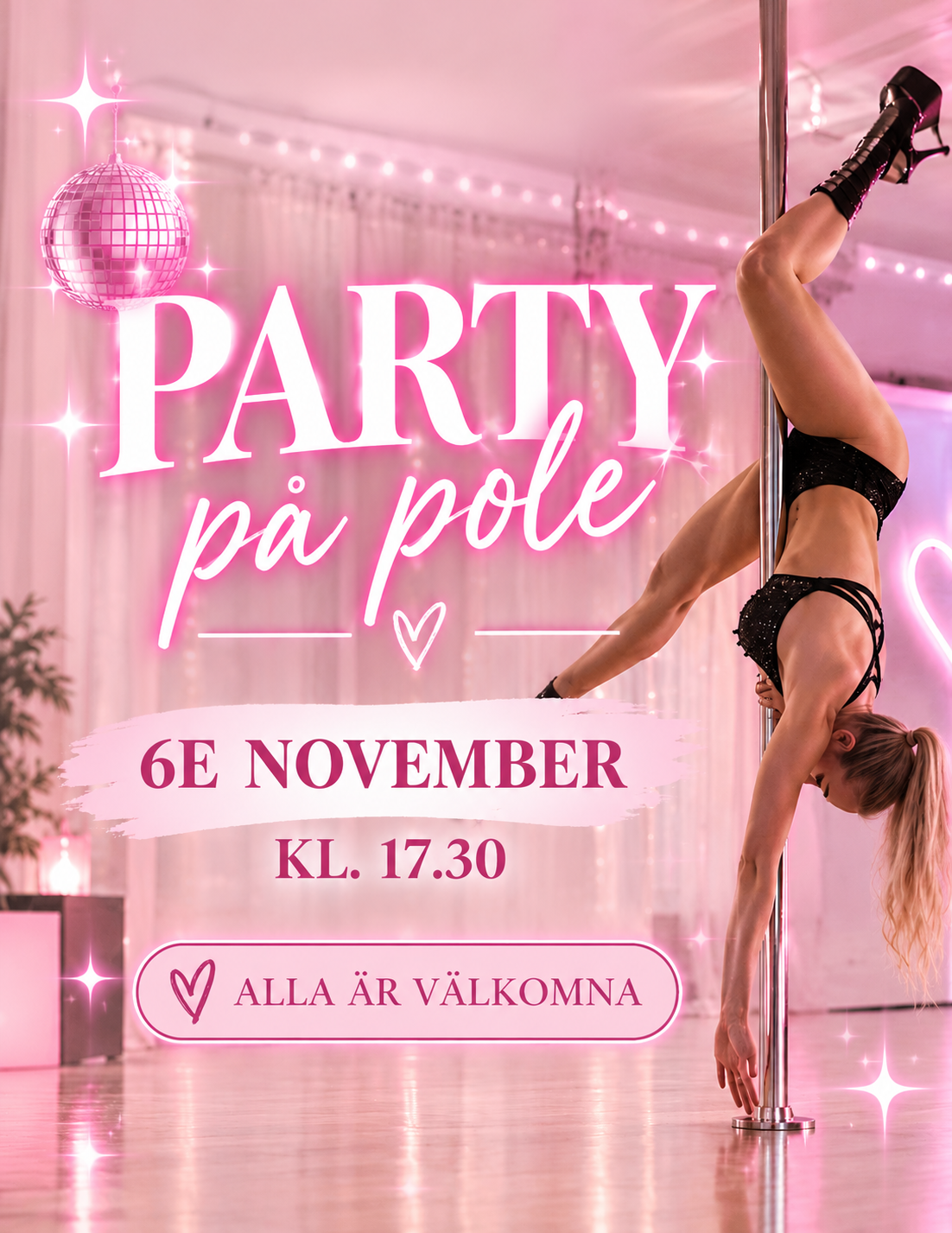 PARTY PÅ POLE – 6 NOVEMBER! 